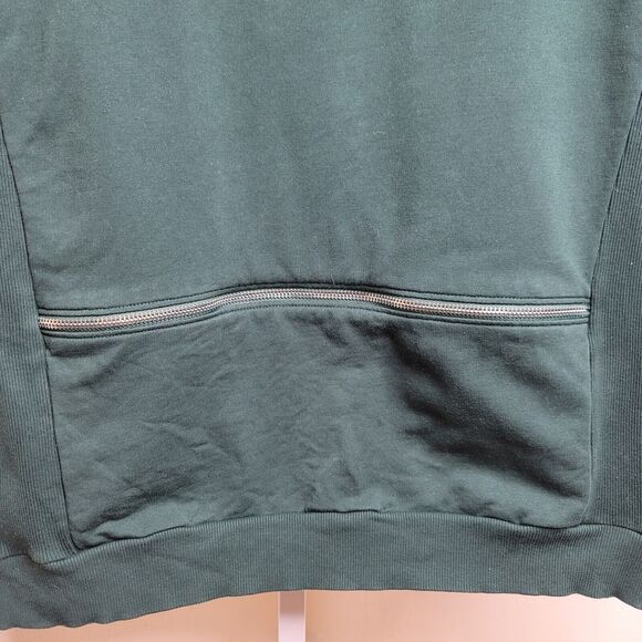 Universal Standard Women's XS Equator Crew Sweatshirt Pullover Green Size - Picture 3 of 9